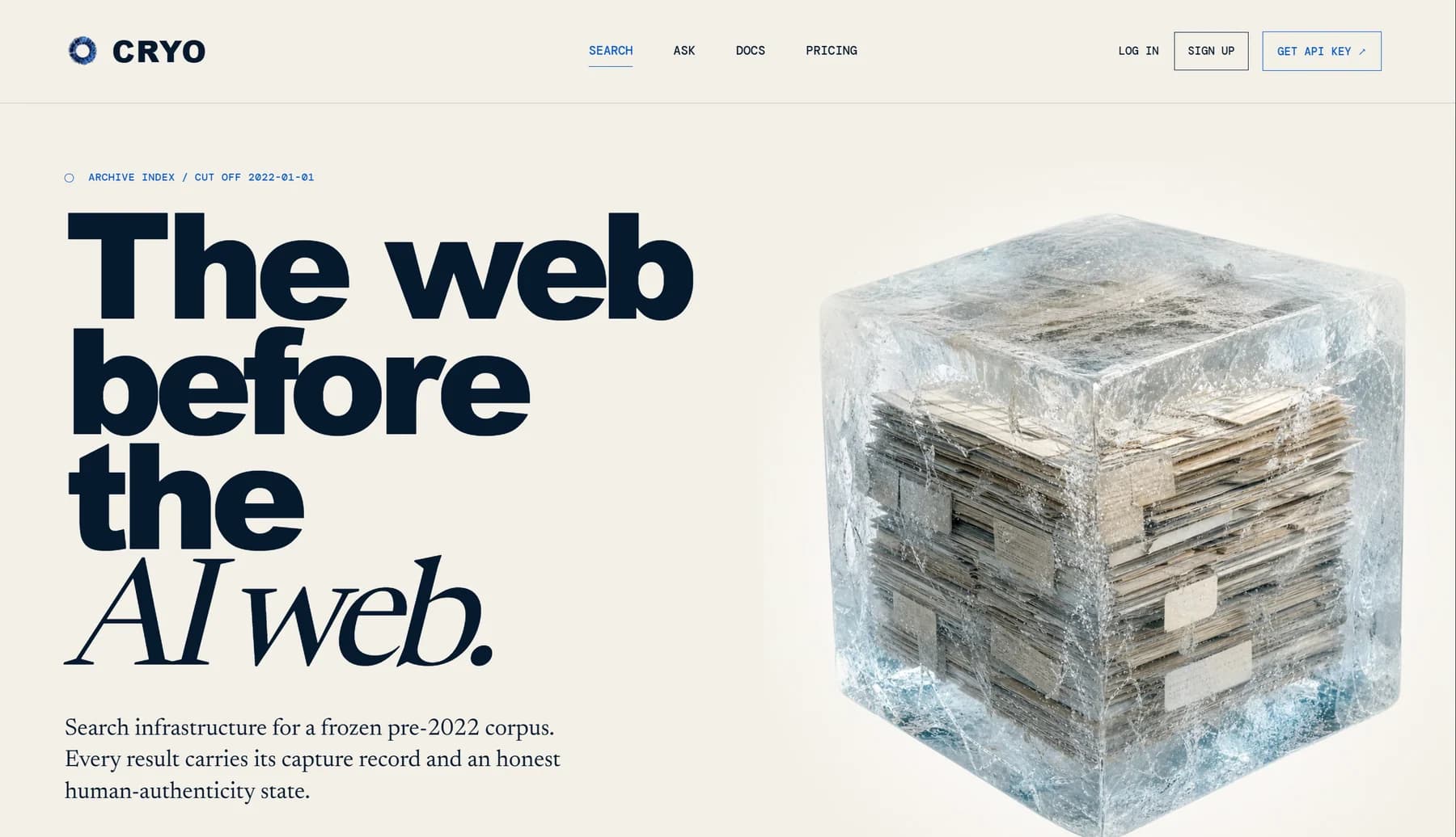 Cryo project preview